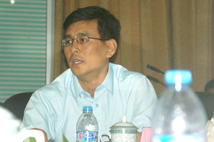 汽车腐蚀与防护专业委员会副主任、福田汽车工程研究总院副总工程师宋庆源先生（摄影：赵泽南）
